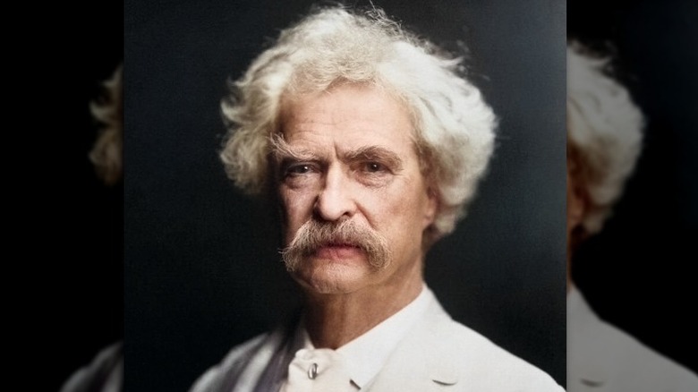 Mark Twain in color