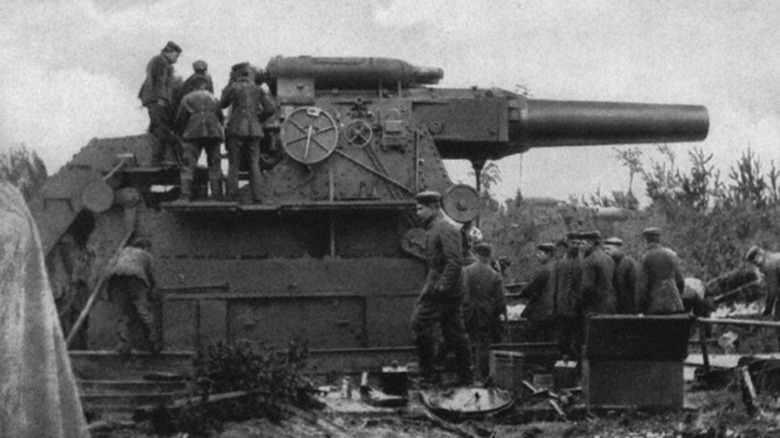 big bertha cannon world war i