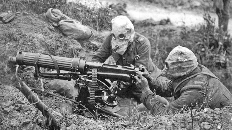 machine gun world war i