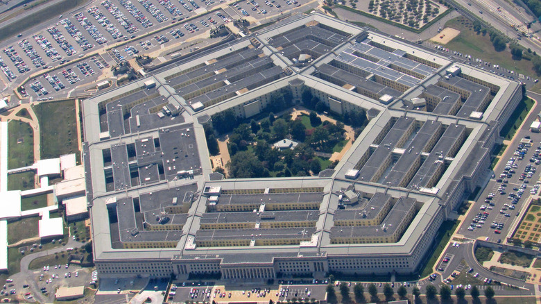 the pentagon from the air