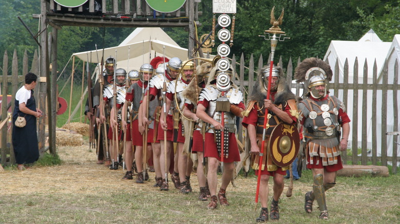 Roman soldiers