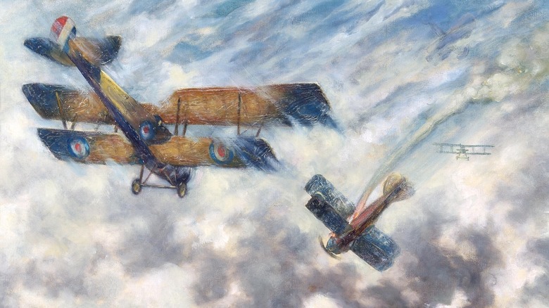 World War I dogfight