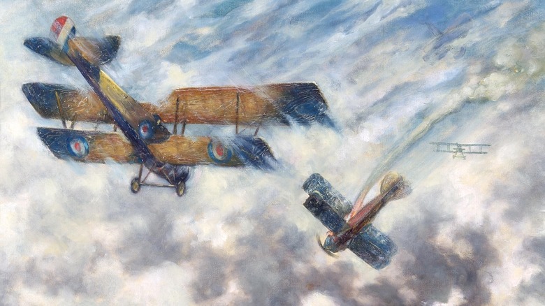 World War I dogfight