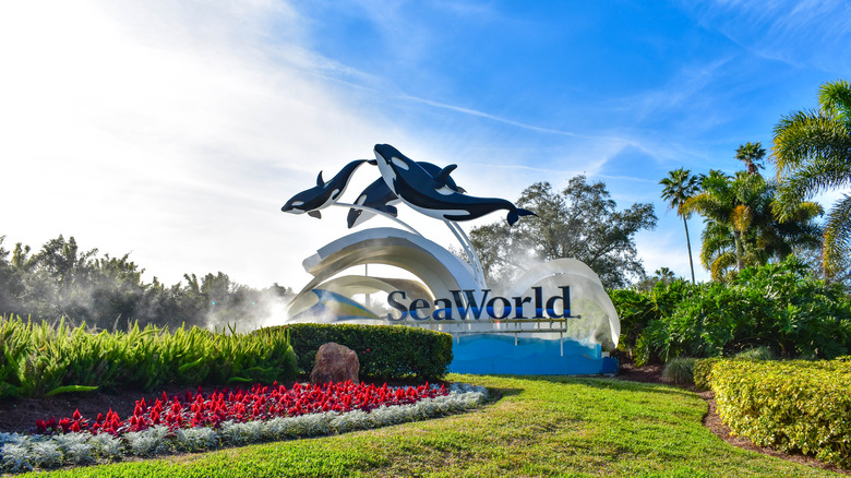 SeaWorld entrance