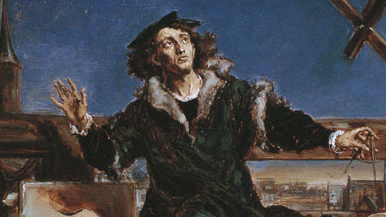 painting of copernicus