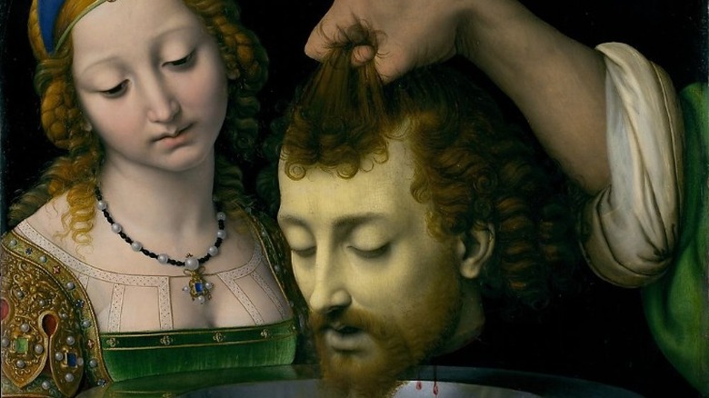 Salome with the head of Saint John the Baptist