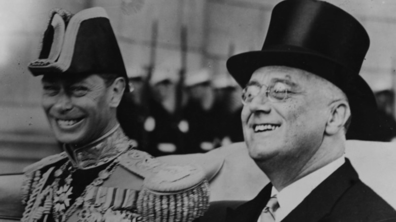 King George VI and FDR