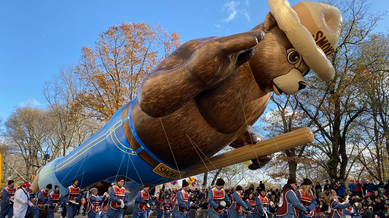 Smokey Bear parade float