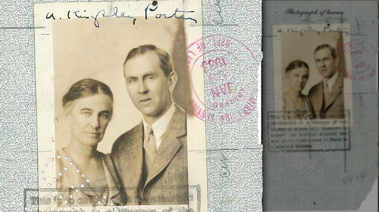 Arthur Kingsley Porter passport photo