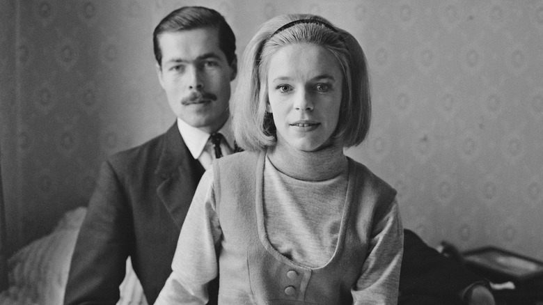 Lord Lucan and his wife sitting