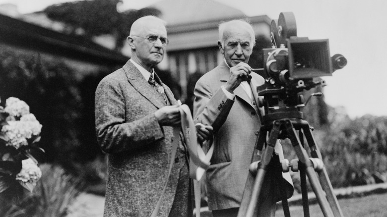 Thomas Edison and George Eastman