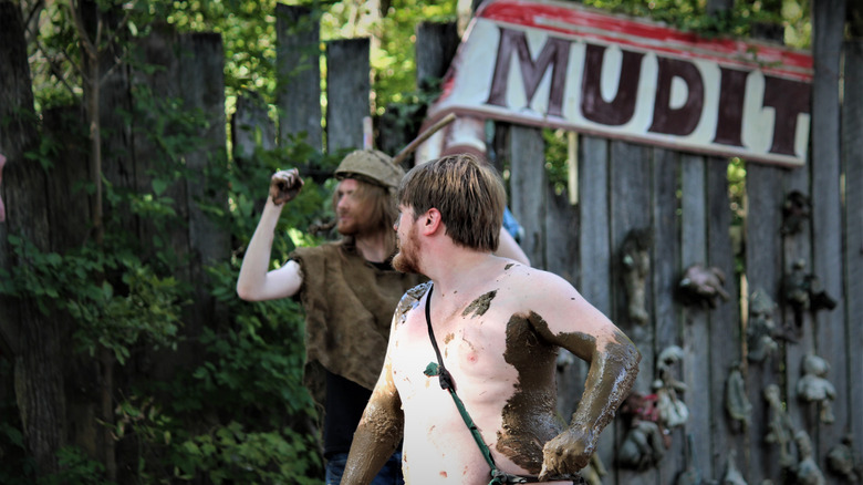 Mud show Renaissance fair