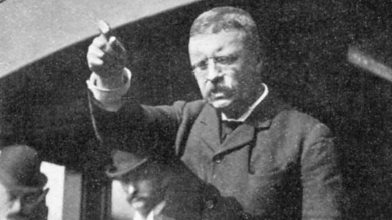 Vice President Theodore Roosevelt in 1901 