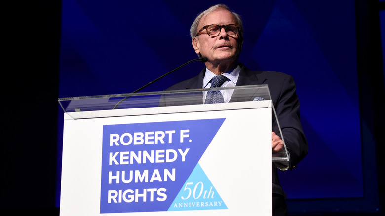 Tom Brokaw at podium