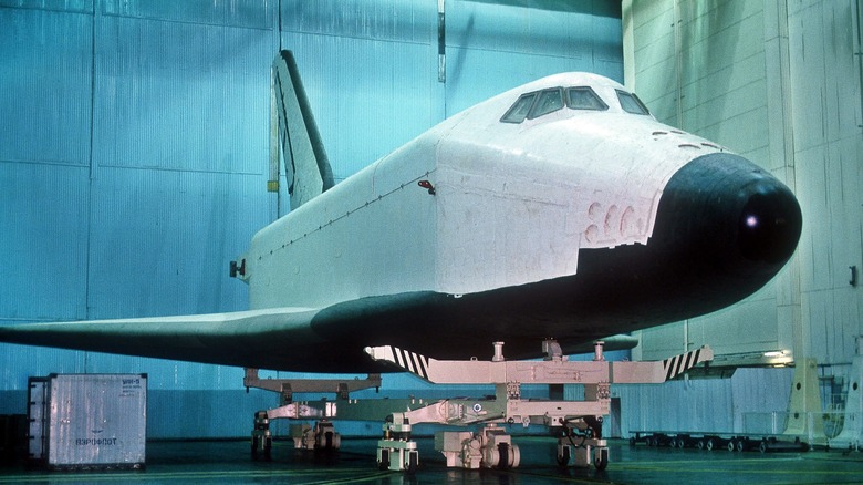 Buran shuttle in 1992