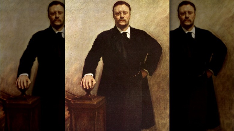 Theodore Roosevelt painting