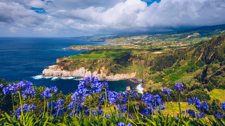 Azores coastline