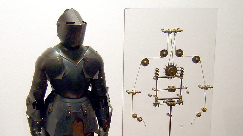 Leonardo da Vinci's robotic knight
