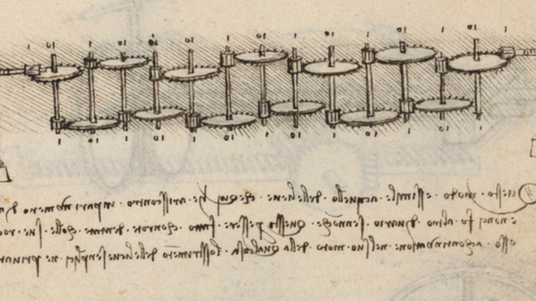 Leonardo da Vinci's calculating machine