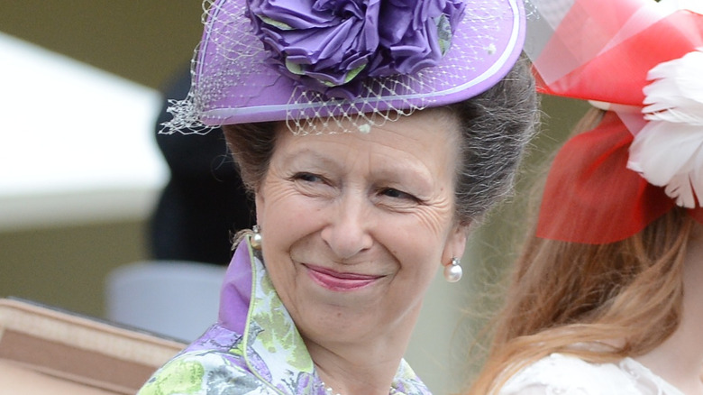 Cropped photo of Princess Anne in 2012