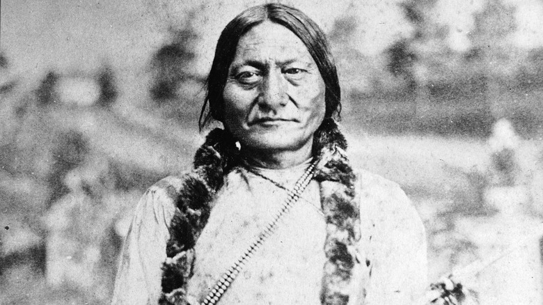 Sitting Bull smiles