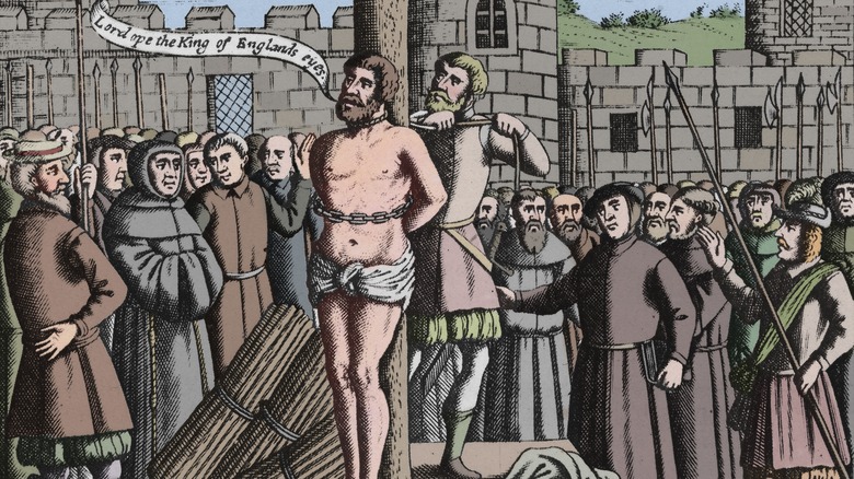 The execution of William Tyndale