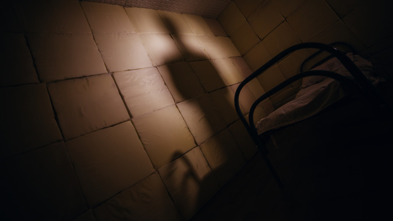 creepy shadow doctor mental hospital