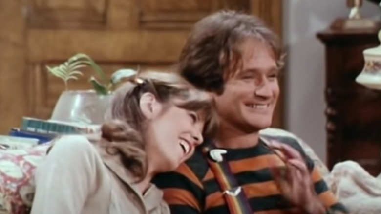 Pam Dawber and Robin Williams 
