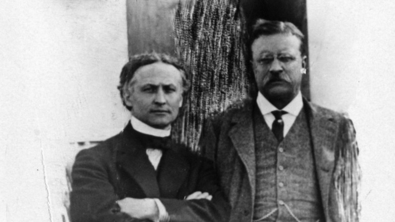 Teddy Roosevelt and Harry Houdini