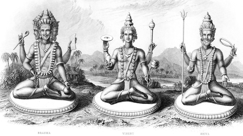 the hindu trinity of gods