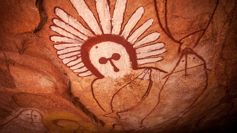 aboriginal cave paintings