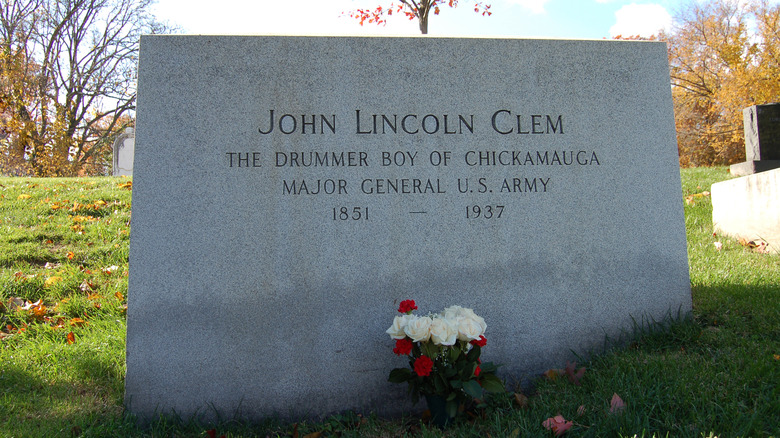 John Clem's grave