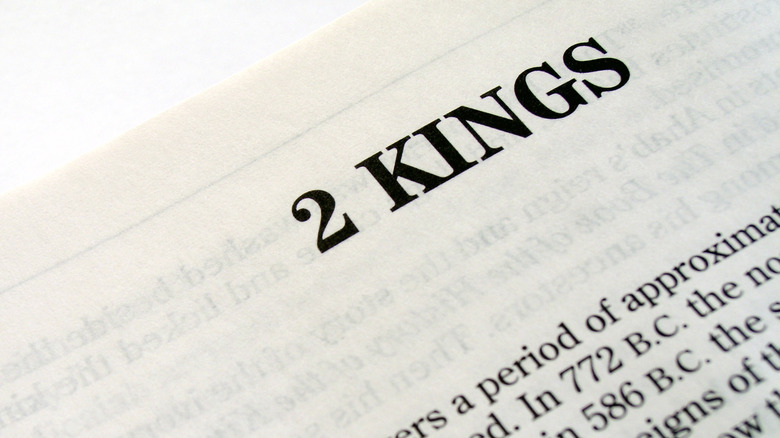 2 Kings book in Bible