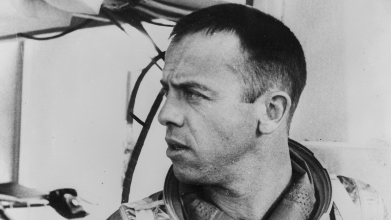 Alan Shepard Looking to Right