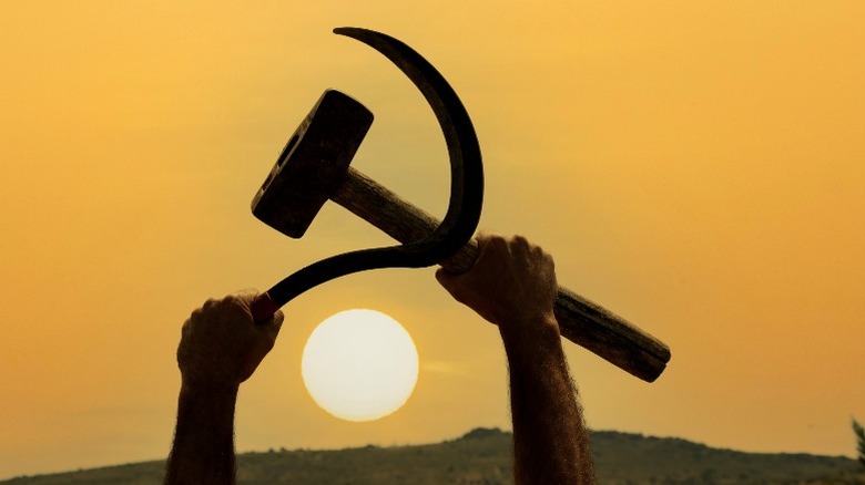 sickle and hammer