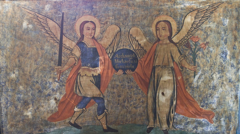 Archangels Gabriel and Michael