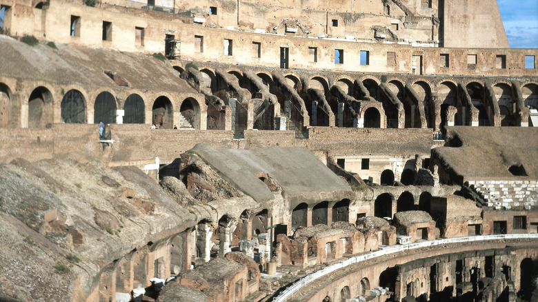 Roman Colosseum inside