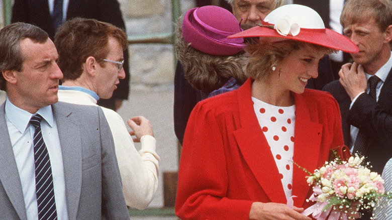 Princess Diana and bodyguard, Barry Mannakee