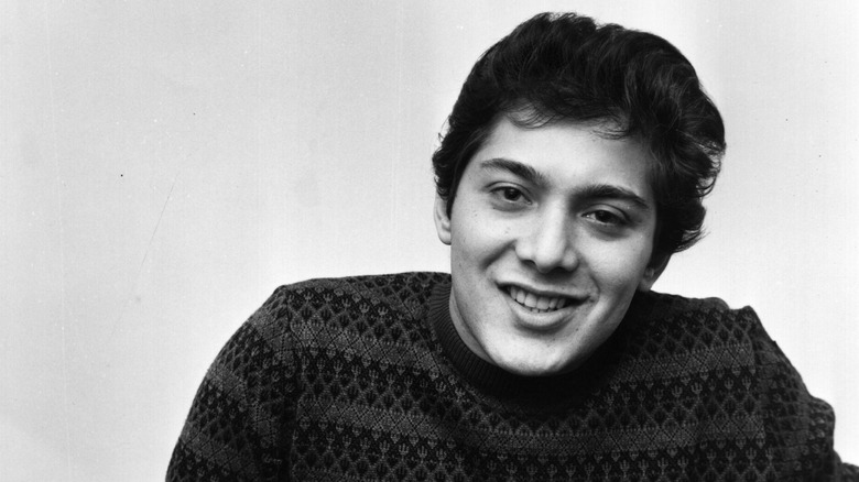 Young Paul Anka smiling