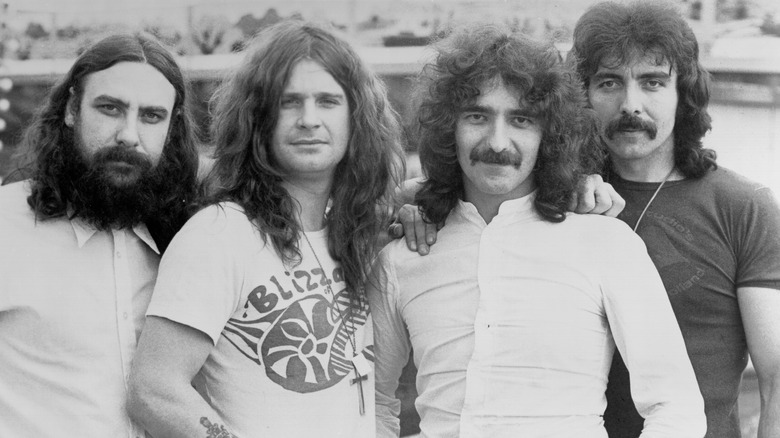Publicity photo of Black Sabbath in 1970