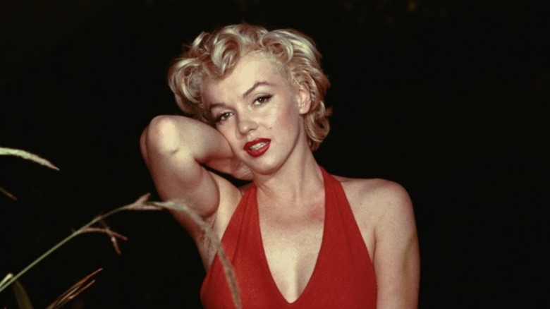 Marilyn Monroe red dress