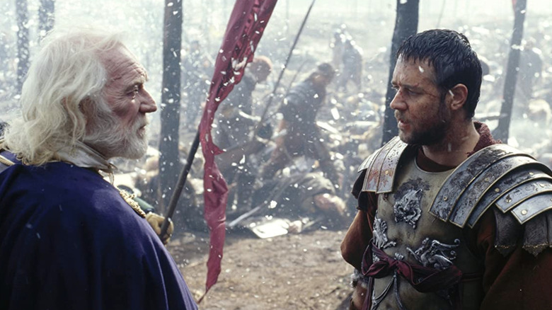 Marcus Aurelius talking to Maximus