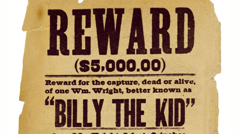 Billy the Kid wanted poster