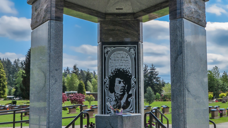 Jimi Hendrix memorial 