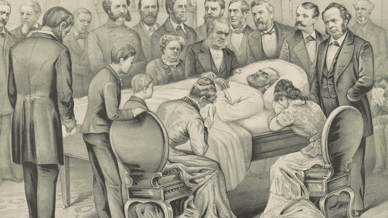 The death of President Garfield