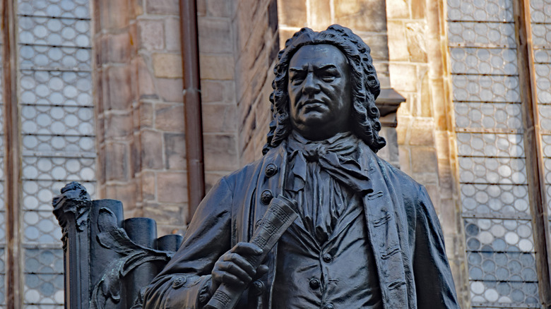 statue of johann sebastian bach