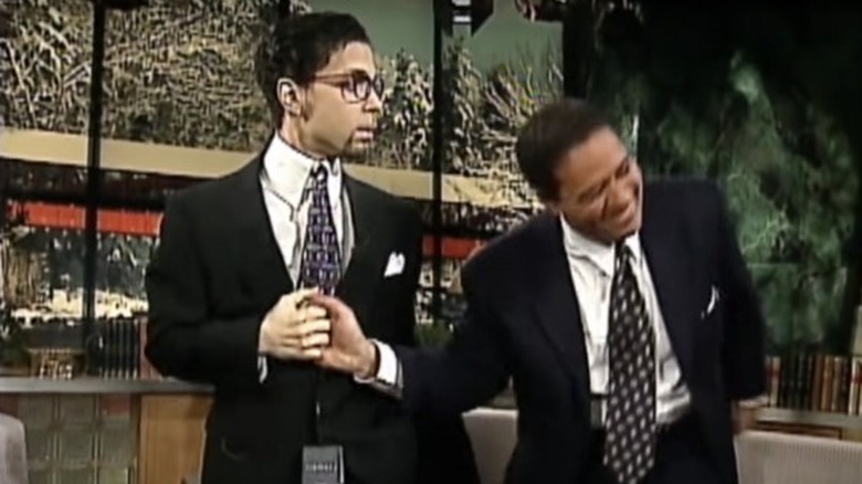 Prince and Bryant Gumbel