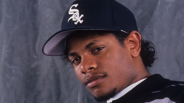Rapper Eazy-E in the early 1990s