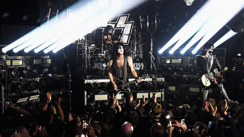 KISS performing in 2019