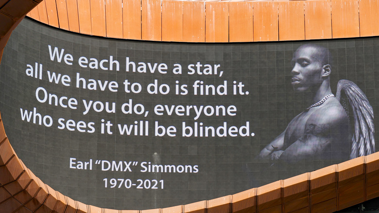 DMX's memorial 